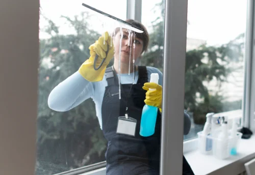 Nettoyage de vitres intérieures et extérieures à Couptrain